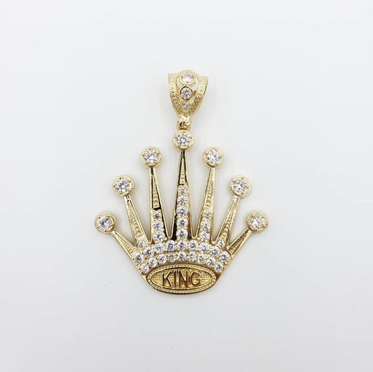 14K Gold- "King" Crown