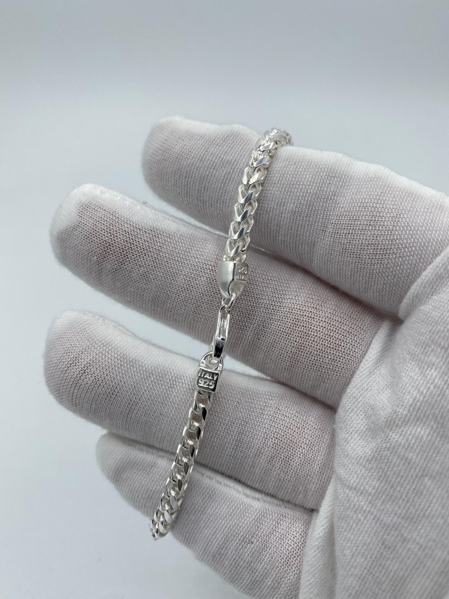 Silver Franco Bracelet