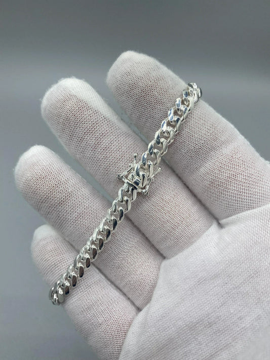 Silver Miami Cuban Bracelet